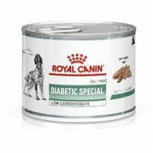 Royal Canin VHN Diabetic Special Low Carbohydrate Dog wet  6x195g CENA NORĀDĪTA PAR 1GB